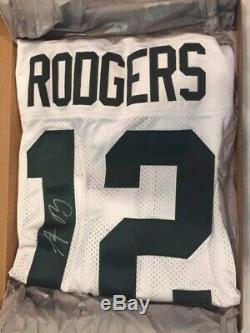 aaron rodgers auto jersey