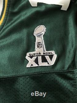 Aaron Rodgers On Field Reebok Super Bowl Xlv Green Bay Packers ...
