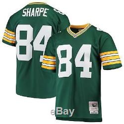 Sterling Sharpe Green Bay Packers Mitchell & Ness Throwback ...