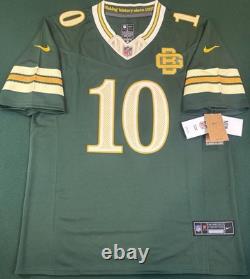 #10 Jordan Love Vapor F. U. S. E. NEW 2026 Rivalries Limited Stitched Jersey Size L