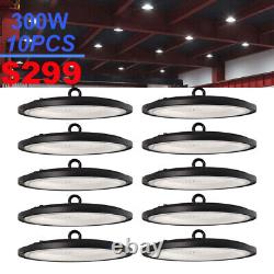 10 Pack 300W UFO LED High Bay Light Shop Warehouse Industrial Factory Commercial