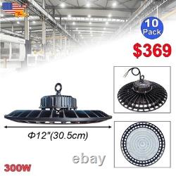 10 Pack High Bay Led Light 30000Lm Barn Factory Industrial Ceiling Shop Lighting