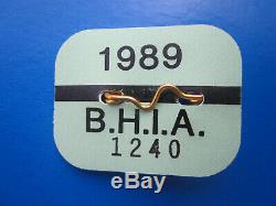 10 Year Collection Bay Head New Jersey Seasonal Beach Badges/tags