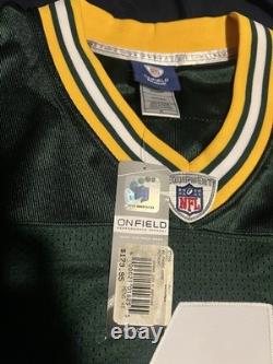 100% Authentic 2007 Brett Favre Green Bay Packers Reebok Jersey Authentic 48 NWT