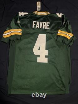 100% Authentic 2007 Brett Favre Green Bay Packers Reebok Jersey Authentic 48 NWT