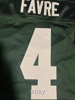 100% Authentic 2007 Brett Favre Green Bay Packers Reebok Jersey Authentic 48 NWT