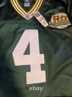 100% Authentic 2007 Brett Favre Green Bay Packers Reebok Jersey Authentic 52 NWT