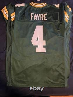 100% Authentic 2007 Brett Favre Green Bay Packers Reebok Jersey Authentic 52 NWT