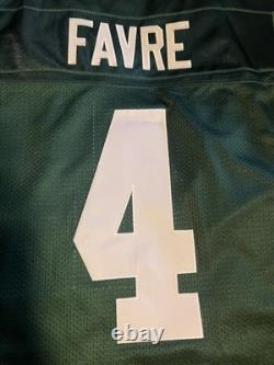 100% Authentic 2007 Brett Favre Green Bay Packers Reebok Jersey Authentic 52 NWT