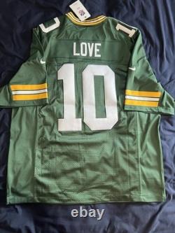 100% Authentic 2024 Jordan Love Green Bay Packers Nike Limited Jersey XL BNWT