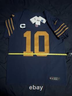 100% Authentic Green Bay Packers Jordan Love Vapor FUSE Elite Jersey 44 L ACME