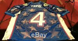 100% Authentic Green Bay Packers Pro Bowl Brett Favre #4 Jersey Reebok new withtag