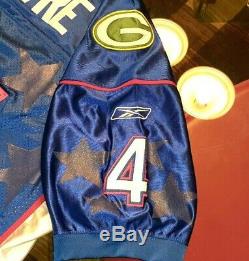 100% Authentic Green Bay Packers Pro Bowl Brett Favre #4 Jersey Reebok new withtag