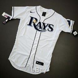 100% Authentic Kevin Kiermaier Nike Tampa Bay Rays Player Jersey Size 40 M Mens