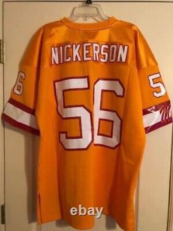 100% Authentic Mitchell & Ness 1993 Tampa Bay Bucs Hardy Nickerson 48 XL Jersey