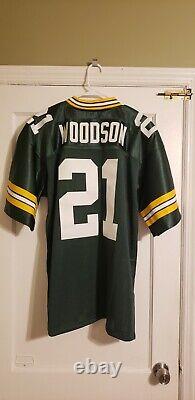 100% Authentic Mitchell & Ness 2010 Charles Woodson Packers Jersey Sz 48 XL