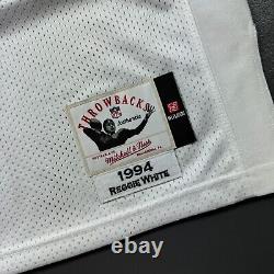 100% Authentic Reggie White Mitchell & Ness 1994 Packers Jersey Size 44 L Mens