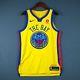 100% Authentic Stephen Curry Nike Warriors The Bay Jersey Size 44 M Medium Mens