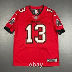 100% Authentic Tampa Bay Buccaneers Mike Evans Nike Red Limited Jersey L 44 Mens