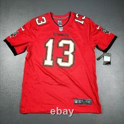 100% Authentic Tampa Bay Buccaneers Mike Evans Nike Red Player Game Jersey M 40