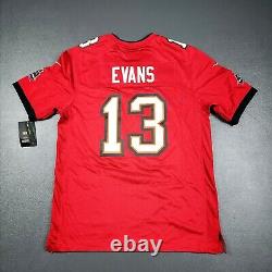 100% Authentic Tampa Bay Buccaneers Mike Evans Nike Red Player Game Jersey M 40