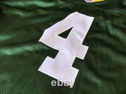 100% Reebok Authentic Pro Cut Sleeves Jersey Green Bay Packers Brett Favre SZ 46