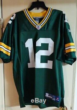 100% authentic Aaron Rodgers Green Bay Packers Reebok jersey size 46 medium