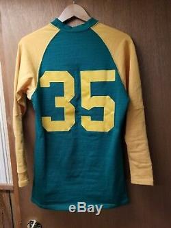 1935-36 Green Bay Packers Jersey Made For The Packers HOF Berlin, WI Tagging