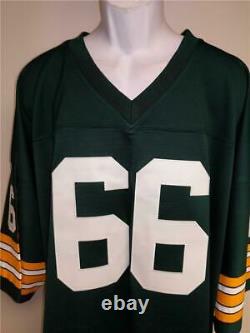 1966 Green Bay Packers #66 Ray Nitschke Size S-M-5XL Mitchell Ness Jersey $150