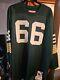 1966 Ray Nitschke Green Bay Packers Authentic Mitchell Ness Jersey 54 Nm Throwbk