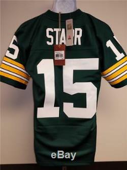 1969 Green Bay Packers #15 Bart Starr Size S Small 36 Mitchell Ness Jersey $150