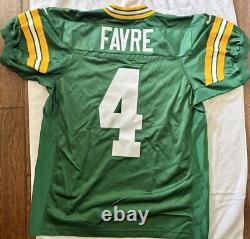 1990's Authentic Brett Favre #4 Green Bay Packers jeresy Nike M 44 New with tags