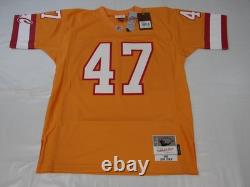 1993 John Lynch #47 Tampa Bay Buccaneers Mens Mitchell & Ness Legacy Jersey $160