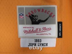 1993 John Lynch #47 Tampa Bay Buccaneers Mens Mitchell & Ness Legacy Jersey $160