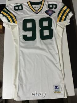 1994 Gabe Wilkins Green Bay Packers Team Player Issued Starter Jersey 75th Anniv