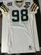 1994 Gabe Wilkins Green Bay Packers Team Player Issued Starter Jersey 75th Anniv