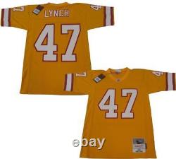 1995 John Lynch #47 Tampa Bay Buccaneers Mens Mitchell & Ness Legacy Jersey $160