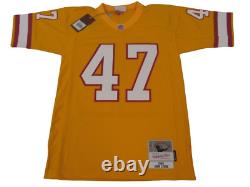 1995 John Lynch #47 Tampa Bay Buccaneers Mens Mitchell & Ness Legacy Jersey $160