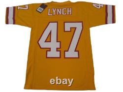 1995 John Lynch #47 Tampa Bay Buccaneers Mens Mitchell & Ness Legacy Jersey $160