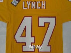 1995 John Lynch #47 Tampa Bay Buccaneers Mens Mitchell & Ness Legacy Jersey $160