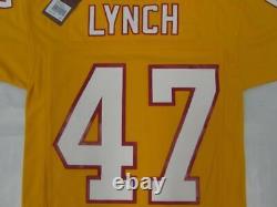 1995 John Lynch #47 Tampa Bay Buccaneers Mens Mitchell & Ness Legacy Jersey $160