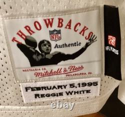 1995 Pro Bowl Green Bay Packers Authentic Mitchell & Ness Reggie White Jersey