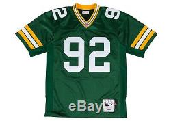 1996 Reggie White NFL Green Bay Packers Mitchell & Ness Authentic Home Jersey