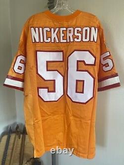1996 Wilson Authentic Hardy Nickerson Tampa Bay Buccaneers Home Jersey sz 52