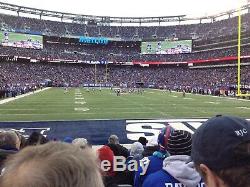 2 Tickets New York Giants Tickets vs Green Bay Packers 12/1/19 7th Row