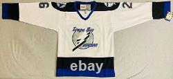 2001 Martin St. Louis Tampa Bay Lightning Home White Jersey