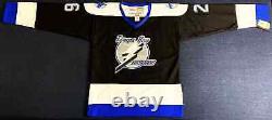 2001 Martin St. Louis Tampa Bay Lightning Road Black Jersey