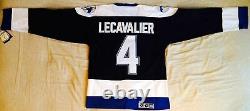 2001 Vincent Lecavalier Tampa Bay Lightning Black Jersey Size Men's Medium