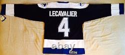 2001 Vincent Lecavalier Tampa Bay Lightning Road Black Jersey