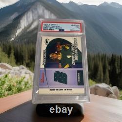 2005 Bowman Aaron Rodgers Draft Day Selections Jersey Graded PSA 7 Rookie Patch